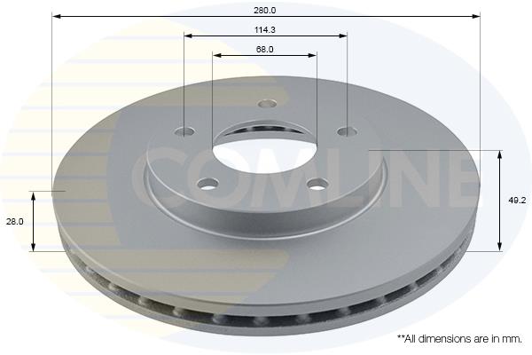 Εικόνα της ΔΙΣΚΟΠΛΑΚΕΣ ΕΜΠΡΟΣ NISSAN