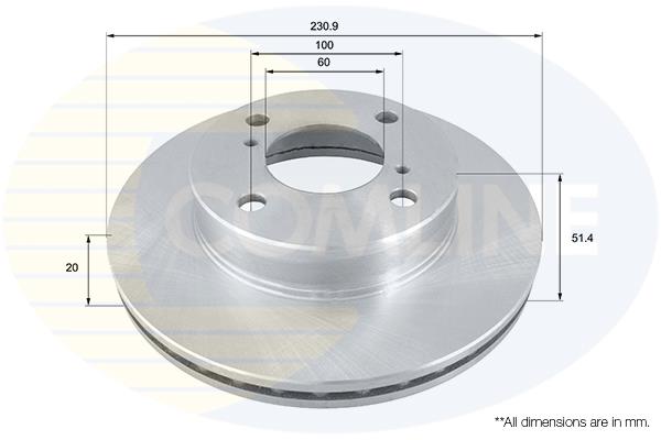 Εικόνα της ΔΙΣΚΟΠΛΑΚΑ SUZUKI/NISSAN ΕΜΠΡΟΣ  231mm