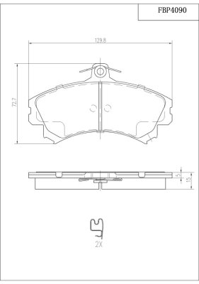 Εικόνα της ΤΑΚΑΚΙΑ MITSUBISHI ΕΜΠΡΟΣ