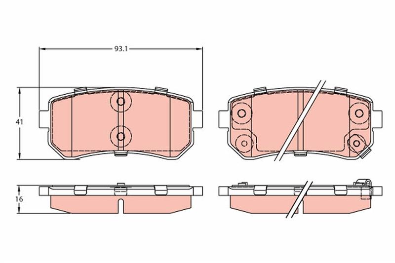 Εικόνα της ΤΑΚΑΚΙΑ HYUNDAI/KIA ΠΙΣΩ