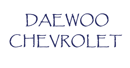 Εικόνα για την κατηγορία DAEWOO/ CHEVROLET                                 
