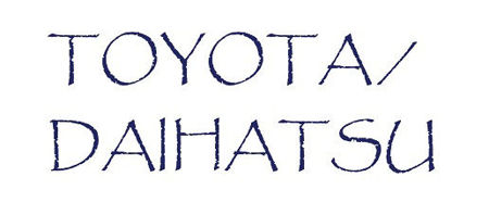Εικόνα για την κατηγορία ΤΟΥΟΤΑ - DAIHATSU                                 