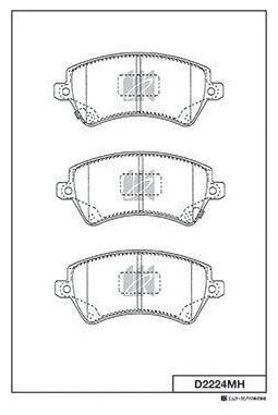 Εικόνα της ΤΑΚΑΚΙΑ TOYOTA ΕΜΠΡΟΣ COROLLA `02-07